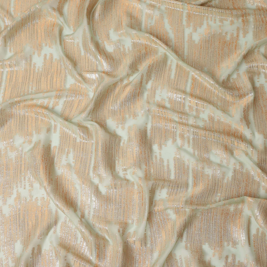 ivory champagne self Fabric 110cm | Regal Fabrics