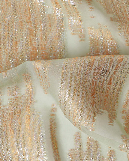 ivory champagne self Fabric 110cm | Regal Fabrics