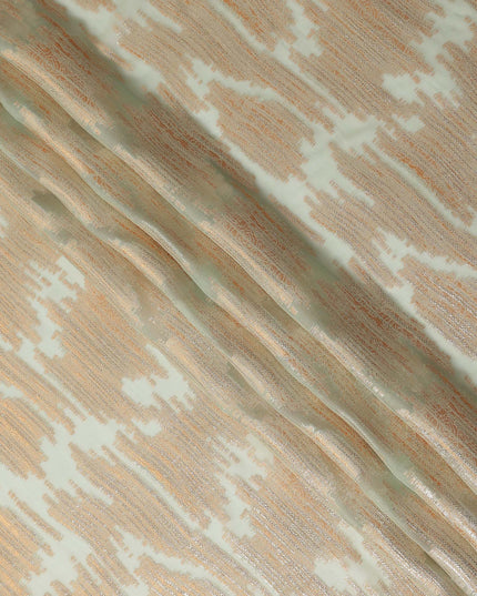 ivory champagne self Fabric 110cm | Regal Fabrics