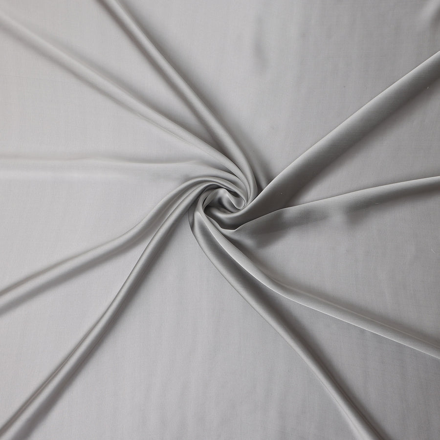 Silver Grey Silk Chiffon Fabric 110cm | Regal