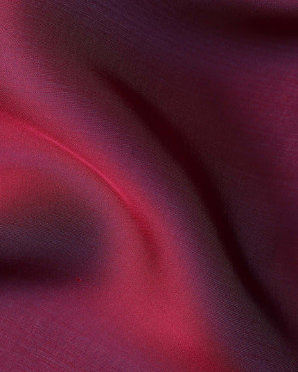 Wine Maroon Silk Chiffon Fabric 110cm | Regal