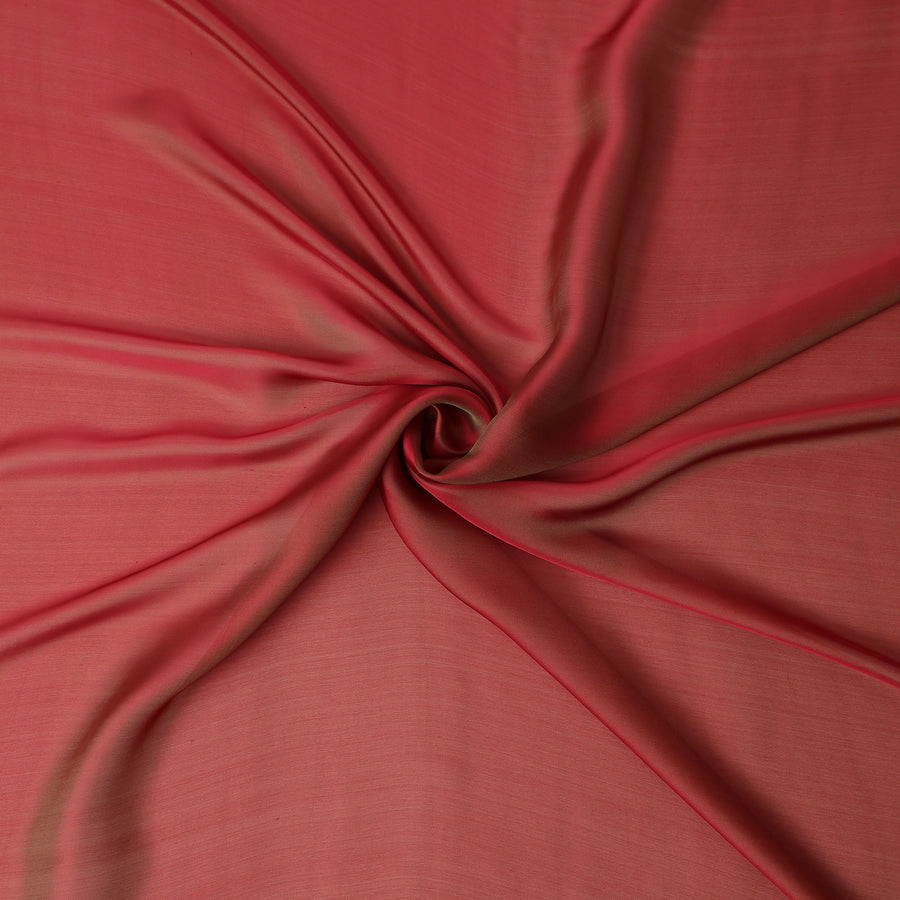 Coral Red Silk Chiffon Fabric 110cm | Regal