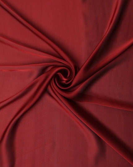 Rust Red Silk Chiffon Fabric 110cm | Regal