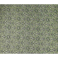 Olive Green Paisley Print Viscose Twill Fabric