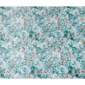 Green Floral Satin Fabric 110cm
