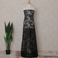 Jet Black Sequin Tulle Fabric 140cm | Regal Fabrics