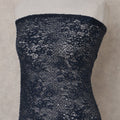 Midnight Navy Blue Sequin Tulle Fabric 140cm | Regal Fabrics