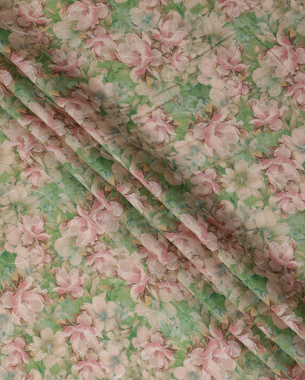 Sage Green Viscose Crepe Fabric 110cm | Regal Fabrics