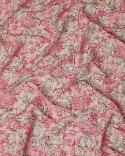 Rose Pink Viscose Crepe Fabric 110cm | Regal Fabrics