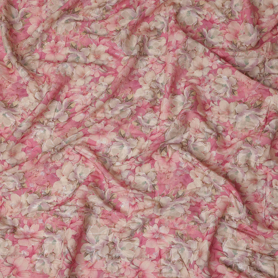 Rose Pink Viscose Crepe Fabric 110cm | Regal Fabrics
