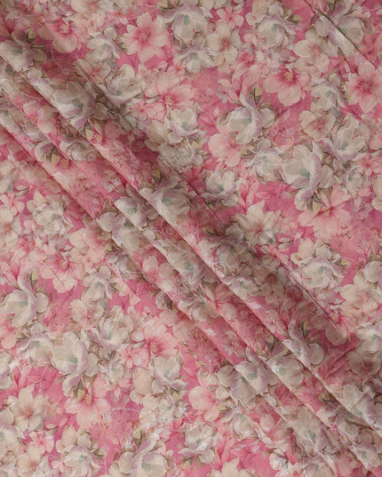 Rose Pink Viscose Crepe Fabric 110cm | Regal Fabrics