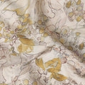 Golden Ivory Cotton Satin Fabric 110cm | Regal Fabrics