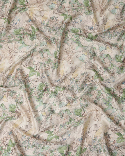 Sage Green Cotton Satin Fabric 110cm | Regal Fabrics