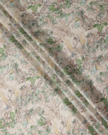 Sage Green Cotton Satin Fabric 110cm | Regal Fabrics