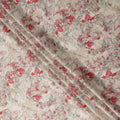Coral Red Cotton Satin Fabric 110cm | Regal Fabrics