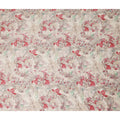 Coral Red Cotton Satin Fabric 110cm | Regal Fabrics