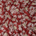 Brick Red Cotton Satin Fabric 110cm | Regal Fabrics