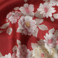 Brick Red Cotton Satin Fabric 110cm | Regal Fabrics