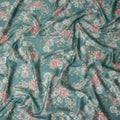 Dusty Teal Cotton Satin Fabric 110cm | Regal Fabrics