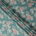 Dusty Teal Cotton Satin Fabric 110cm | Regal Fabrics