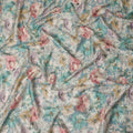 Teal Blue Cotton Satin Fabric 110cm | Regal Fabrics