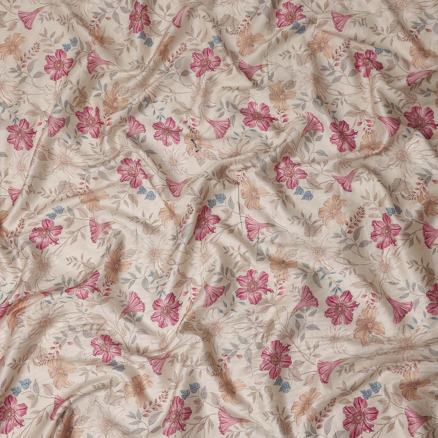 Dusty Rose Cotton Satin Fabric 110cm | Regal Fabrics