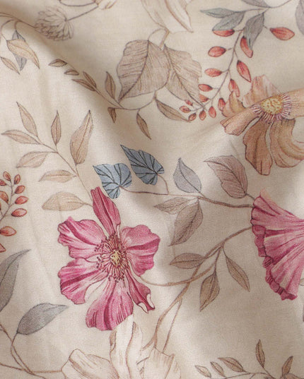Dusty Rose Cotton Satin Fabric 110cm | Regal Fabrics