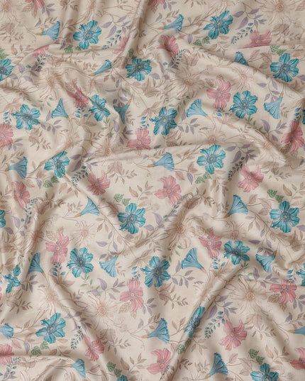Blush Pink Cotton Satin Fabric 110cm | Regal Fabrics