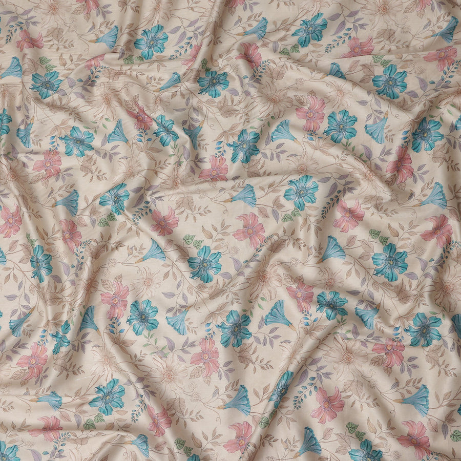 Blush Pink Cotton Satin Fabric 110cm | Regal Fabrics