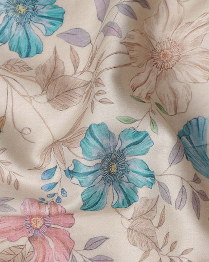 Blush Pink Cotton Satin Fabric 110cm | Regal Fabrics