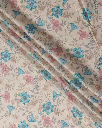 Blush Pink Cotton Satin Fabric 110cm | Regal Fabrics