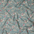Dusty Blue Viscose Crepe Fabric 110cm | Regal Fabrics