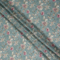 Dusty Blue Viscose Crepe Fabric 110cm | Regal Fabrics