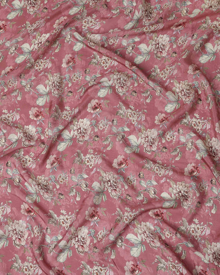 Dusty Rose Viscose Crepe Fabric 110cm | Regal Fabrics
