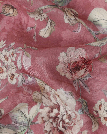 Dusty Rose Viscose Crepe Fabric 110cm | Regal Fabrics