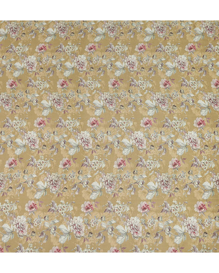 Antique Gold Viscose Crepe Fabric 110cm | Regal Fabrics