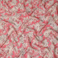 Coral Pink Viscose Crepe Fabric 110cm | Regal Fabrics