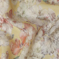 Golden Yellow Viscose Crepe Fabric 110cm | Regal Fabrics
