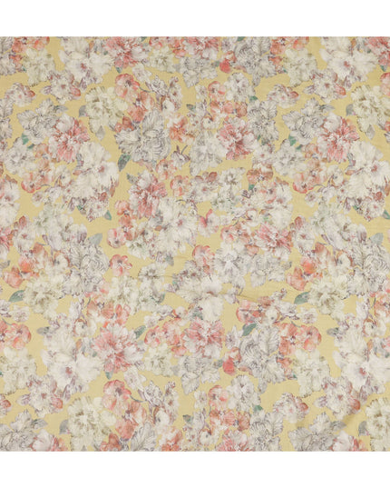 Golden Yellow Viscose Crepe Fabric 110cm | Regal Fabrics