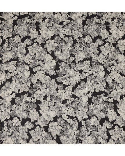 Charcoal Black Viscose Crepe Fabric 110cm | Regal Fabrics