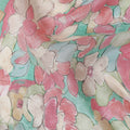 Coral Pink Viscose Crepe Fabric 110cm | Regal Fabrics