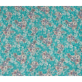 Turquoise Teal Viscose Crepe Fabric 110cm | Regal Fabrics