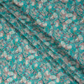 Teal Green Viscose Crepe Fabric 110cm | Regal Fabrics