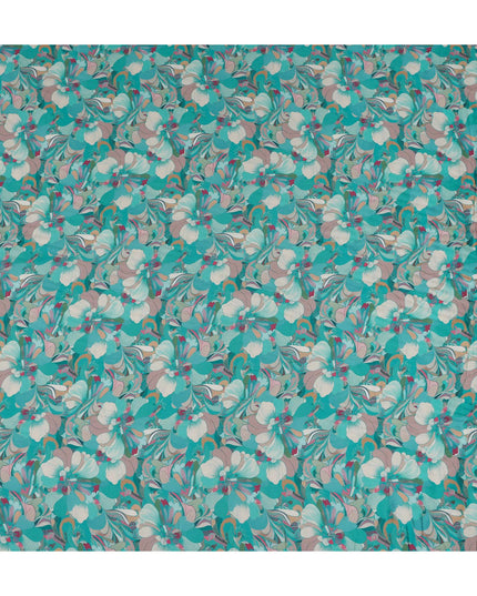 Teal Green Viscose Crepe Fabric 110cm | Regal Fabrics