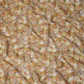 Golden Multicolor Viscose Crepe Fabric 110cm | Regal Fabrics