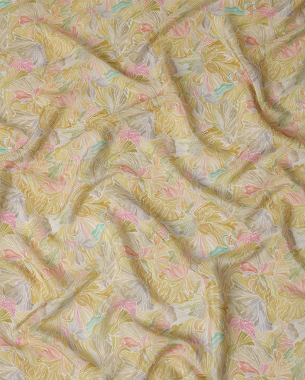 Golden Mustard Viscose Crepe Fabric 110cm | Regal Fabrics