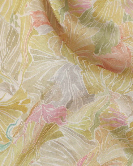 Golden Mustard Viscose Crepe Fabric 110cm | Regal Fabrics