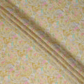 Golden Mustard Viscose Crepe Fabric 110cm | Regal Fabrics
