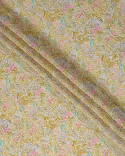 Golden Mustard Viscose Crepe Fabric 110cm | Regal Fabrics