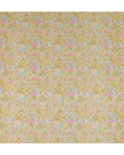 Golden Mustard Viscose Crepe Fabric 110cm | Regal Fabrics